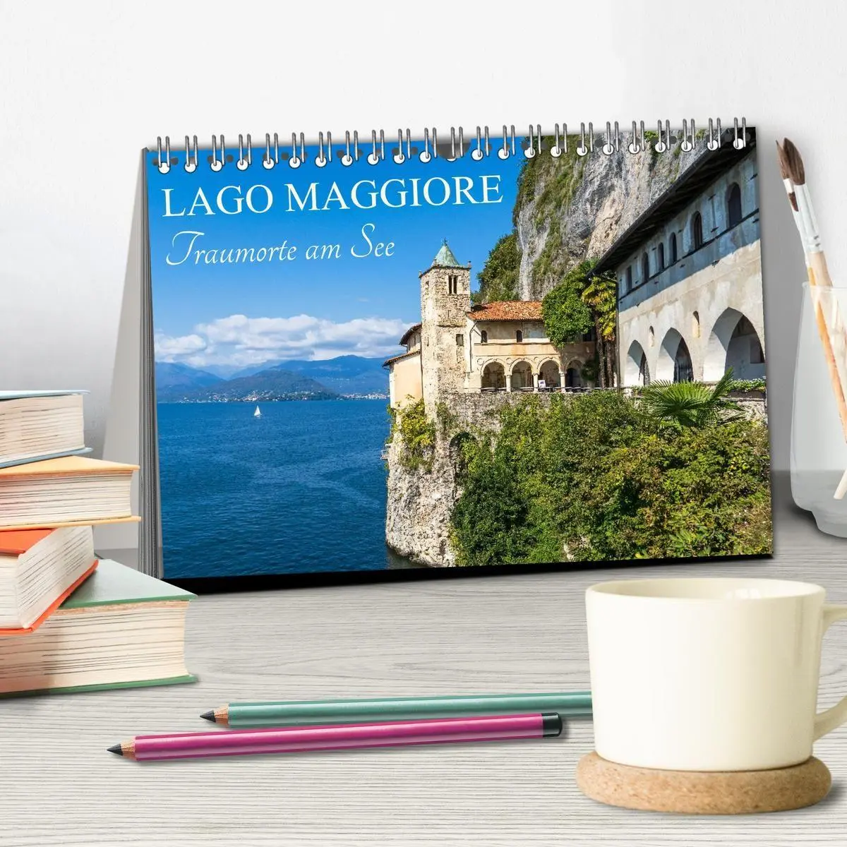 Bild: 9783516724172 | Lago Maggiore - Traumorte am See (Tischkalender 2026 DIN A5 quer),...