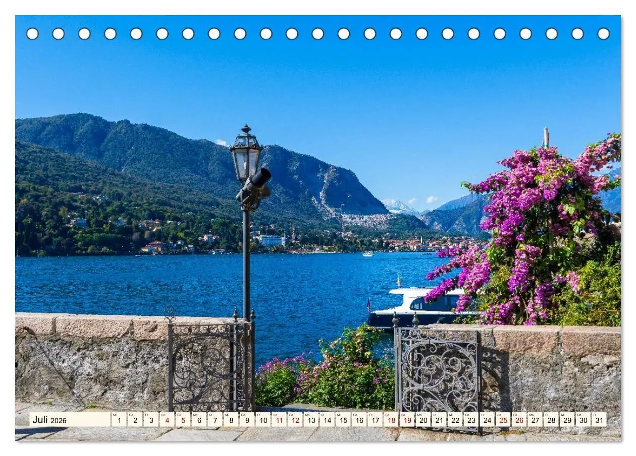 Bild: 9783516724172 | Lago Maggiore - Traumorte am See (Tischkalender 2026 DIN A5 quer),...