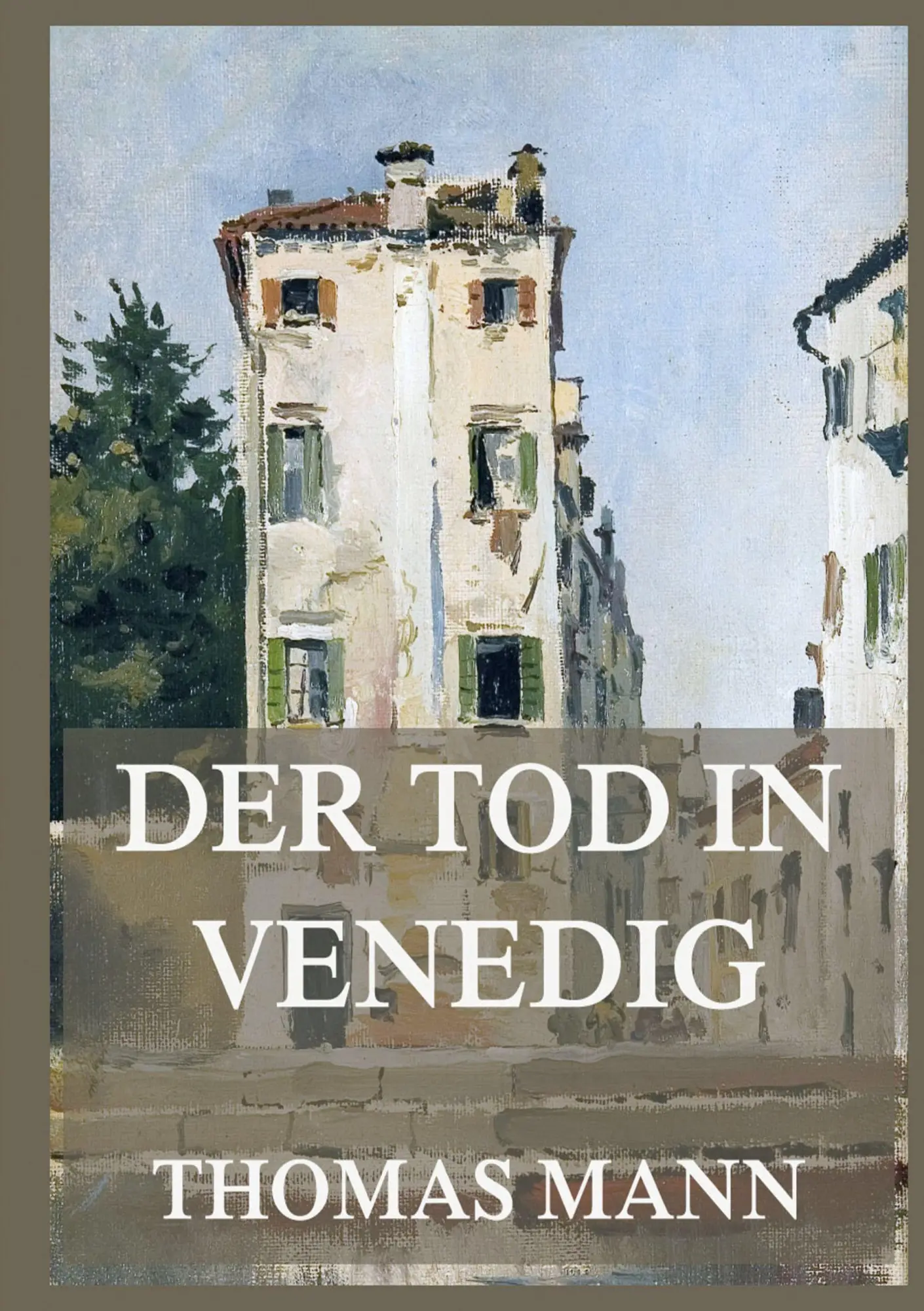 Cover: 9783988684172 | Der Tod in Venedig | Thomas Mann | Taschenbuch | 72 S. | Deutsch
