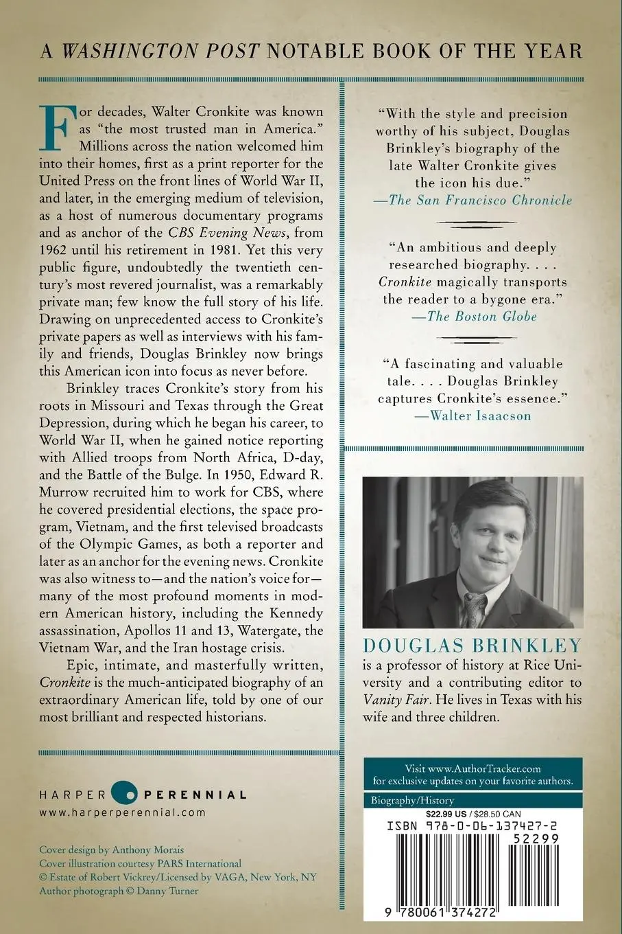 Rückseite: 9780061374272 | Cronkite | Douglas Brinkley | Taschenbuch | Kartoniert / Broschiert