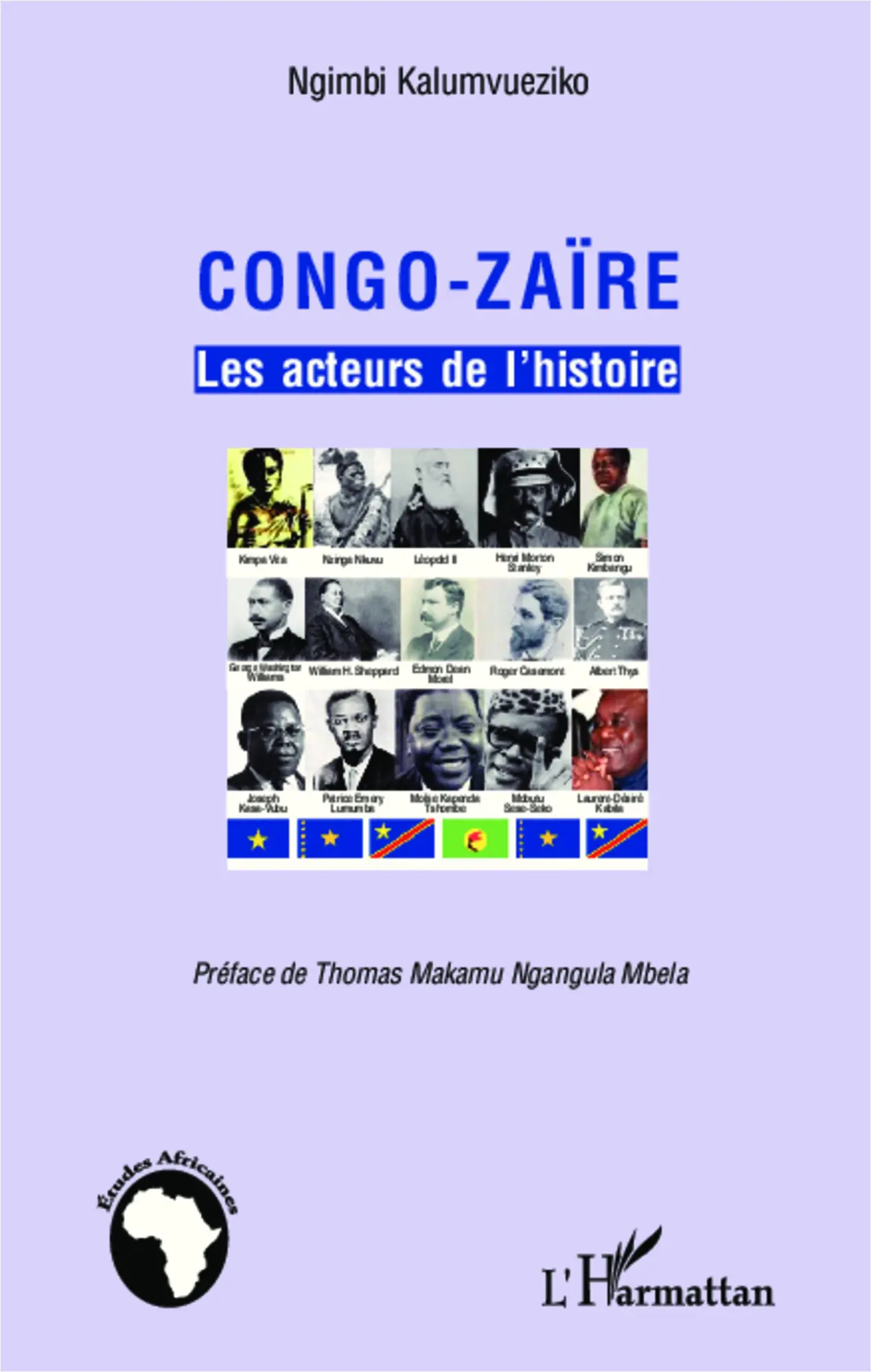Cover: 9782343014272 | Congo-Zaïre les acteurs de l'histoire | Ngimbi Kalumvueziko | Buch