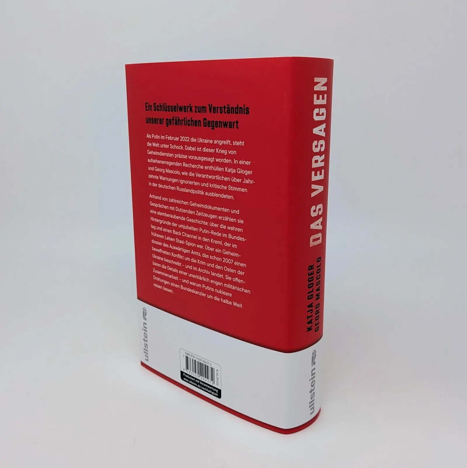 Bild: 9783550204272 | Das Versagen | Katja Gloger (u. a.) | Buch | 496 S. | Deutsch | 2025