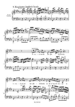 Bild: 9790006464272 | Magnificat D-Dur BWV 243, Klavierauszug | Johann Sebastian Bach | 2006