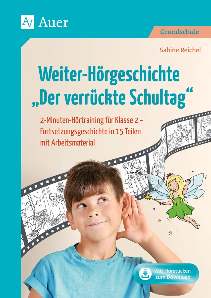 Cover: 9783403084372 | Weiter-Hörgeschichte: Der verrückte Schultag | Sabine Reichel | Bundle