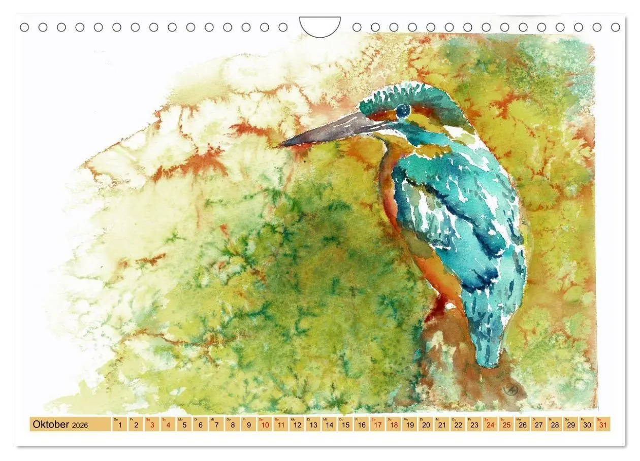 Bild: 9783516704372 | Faszination Vögel im Aquarell - Expressionistische Kunst von Doris...