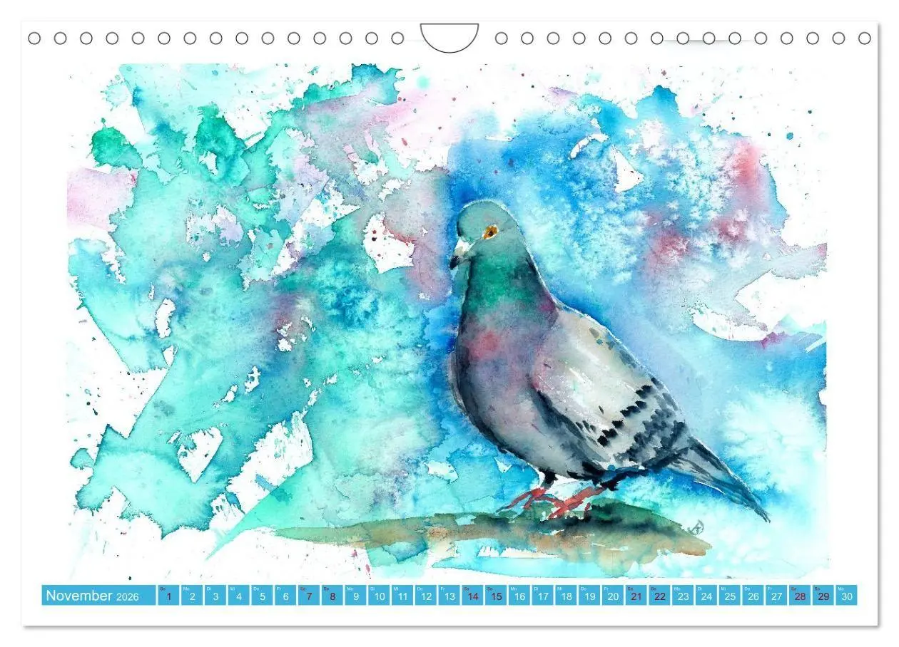 Bild: 9783516704372 | Faszination Vögel im Aquarell - Expressionistische Kunst von Doris...