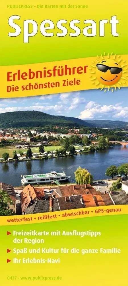 Cover: 9783747304372 | Spessart | (Land-)Karte | Gefalzt | Deutsch | 2019 | PUBLICPRESS