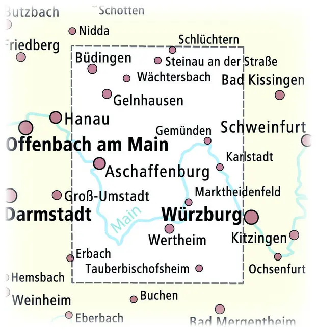 Bild: 9783747304372 | Spessart | (Land-)Karte | Gefalzt | Deutsch | 2019 | PUBLICPRESS