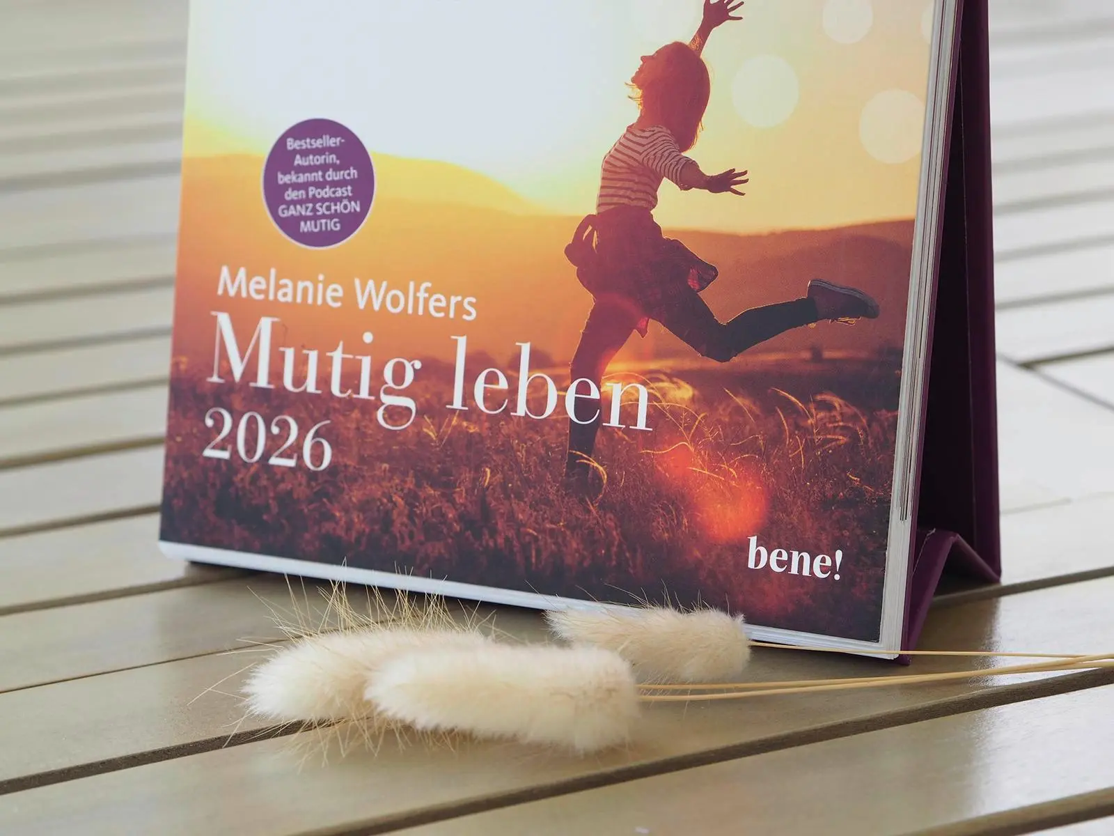 Bild: 4251693904472 | Wochenkalender 2026: Mutig leben | Melanie Wolfers | Kalender | 108 S.