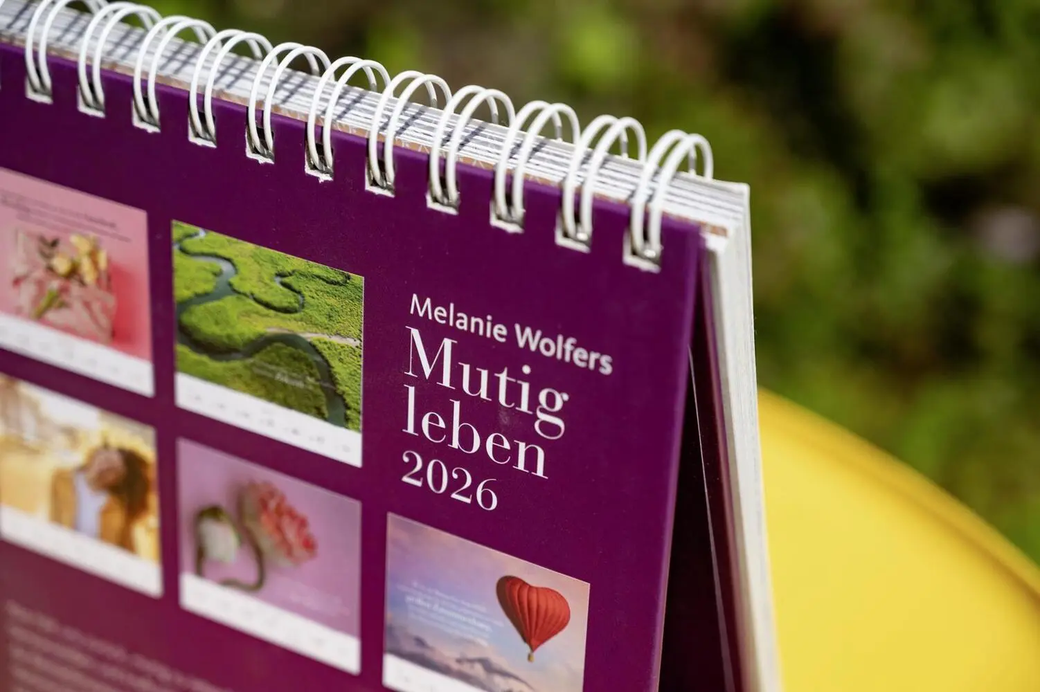 Bild: 4251693904472 | Wochenkalender 2026: Mutig leben | Melanie Wolfers | Kalender | 2026