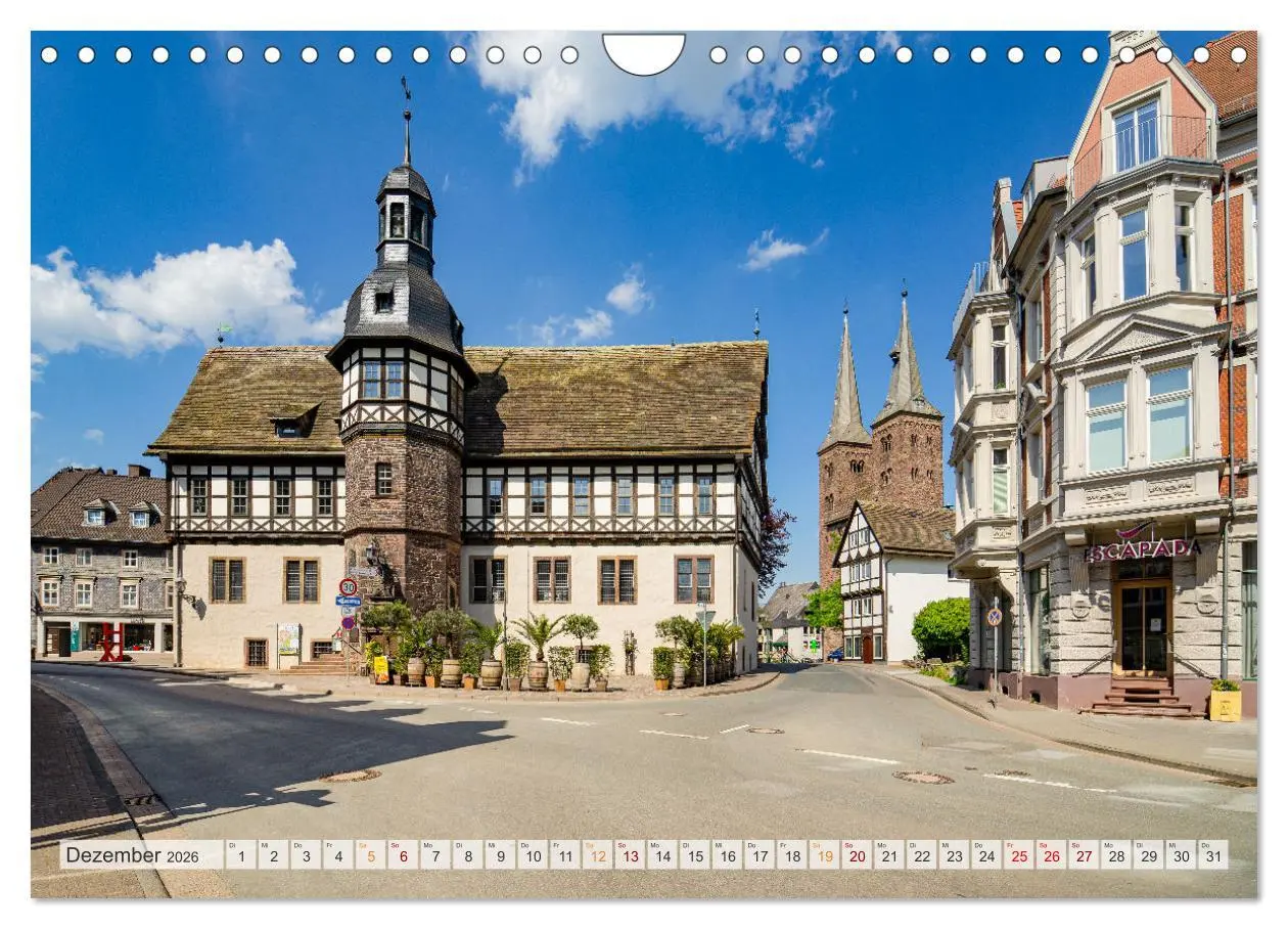 Bild: 9783457604472 | Höxter Impressionen (Wandkalender 2026 DIN A4 quer), CALVENDO...