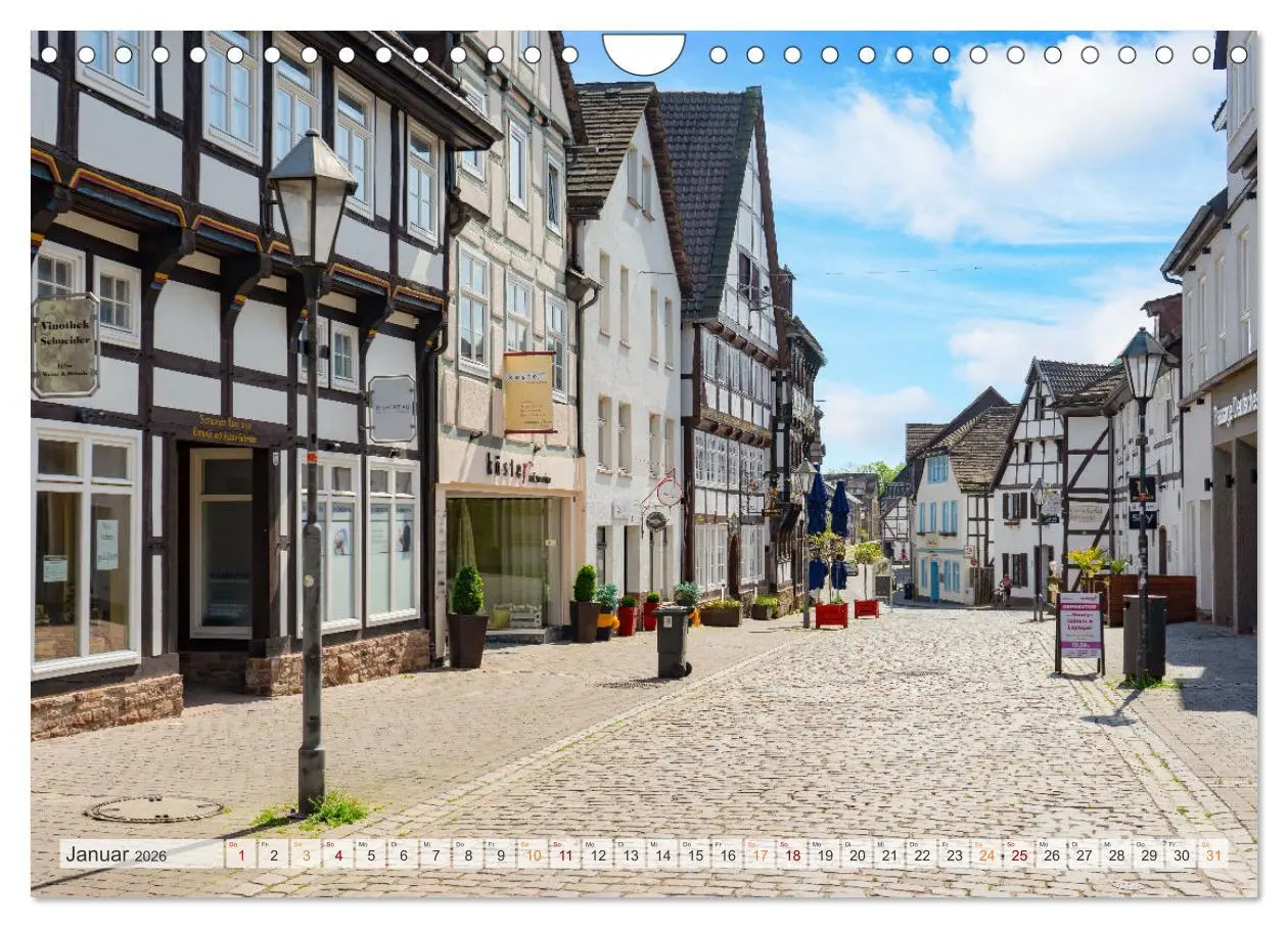 Bild: 9783457604472 | Höxter Impressionen (Wandkalender 2026 DIN A4 quer), CALVENDO...