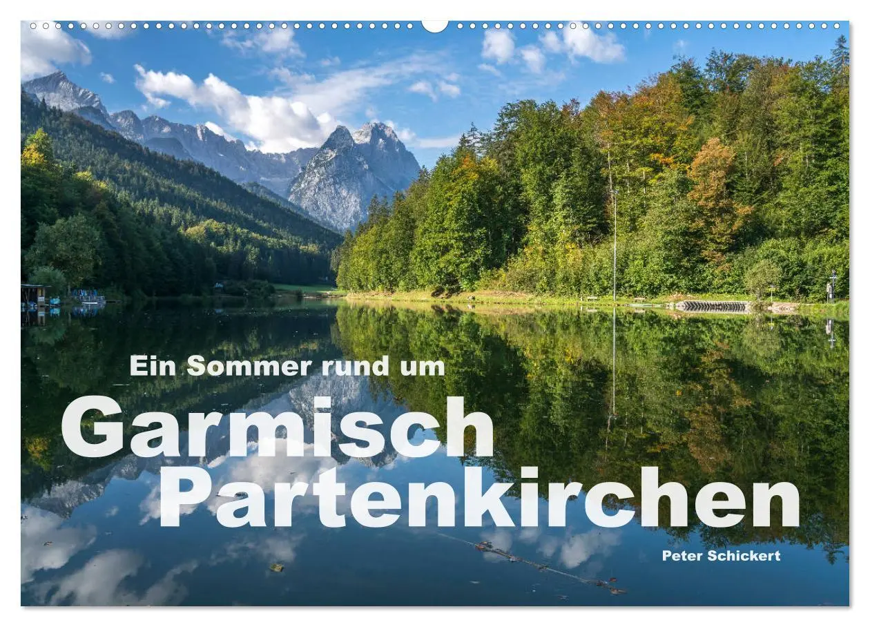 Cover: 9783457774472 | Ein Sommer rund um Garmisch-Partenkirchen (Wandkalender 2026 DIN A2...