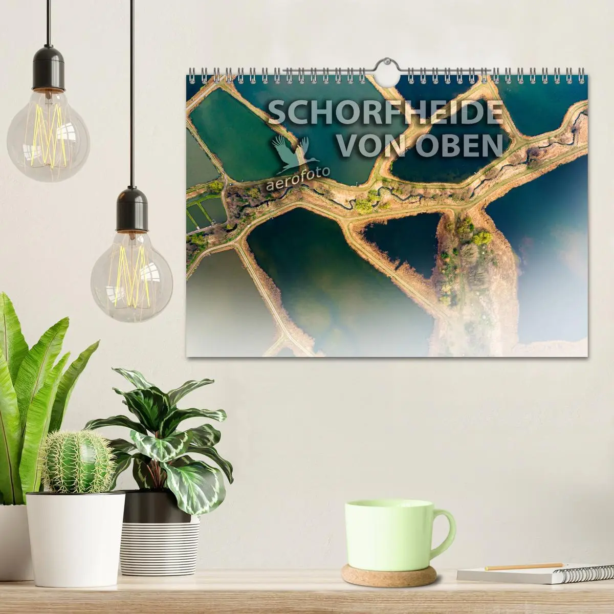 Bild: 9783457844472 | Schorfheide von oben (Wandkalender 2026 DIN A4 quer), CALVENDO...