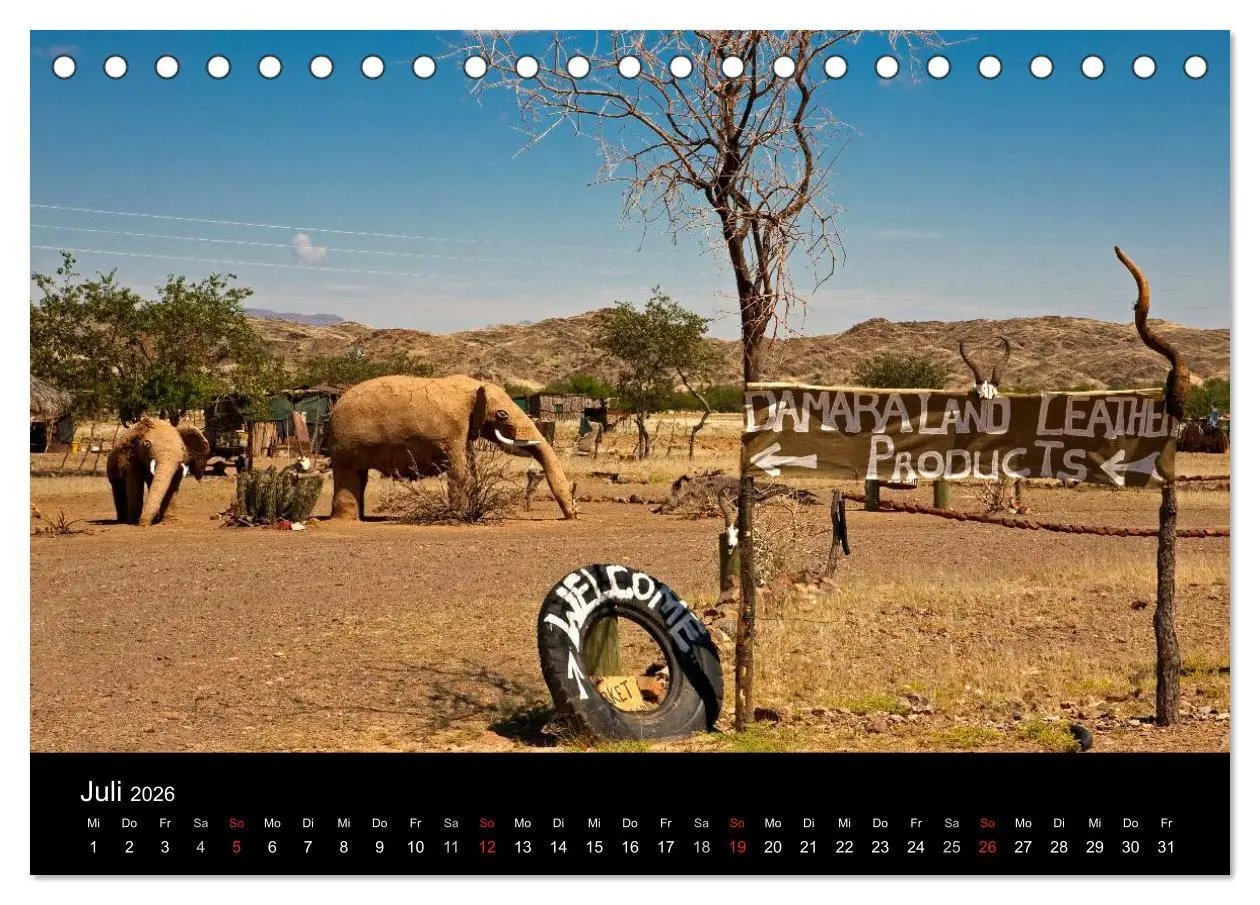 Bild: 9783516174472 | Namibia - Schöne Ansichten (Tischkalender 2026 DIN A5 quer),...