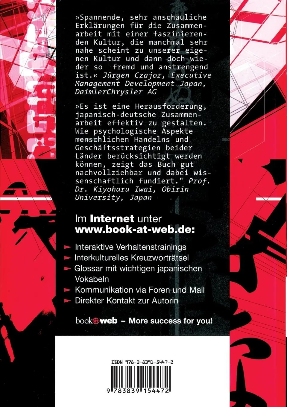 Rückseite: 9783839154472 | Business with the Japanese | Ines Kuhnert | Taschenbuch | Paperback