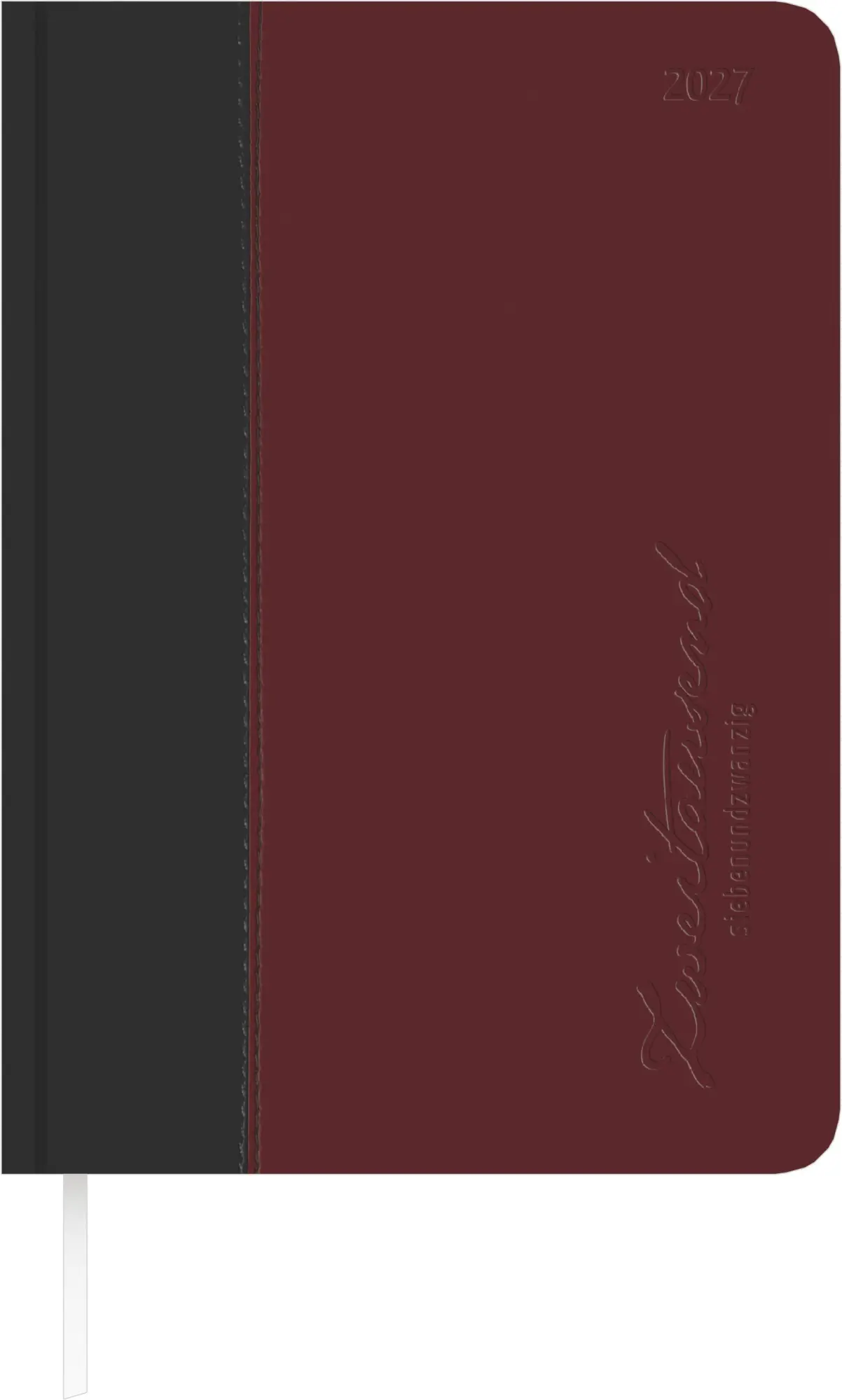 Cover: 4069095014572 | Buchkalender Premium Fire schwarz-rot A5 2027 | KG | Buch | 416 S.