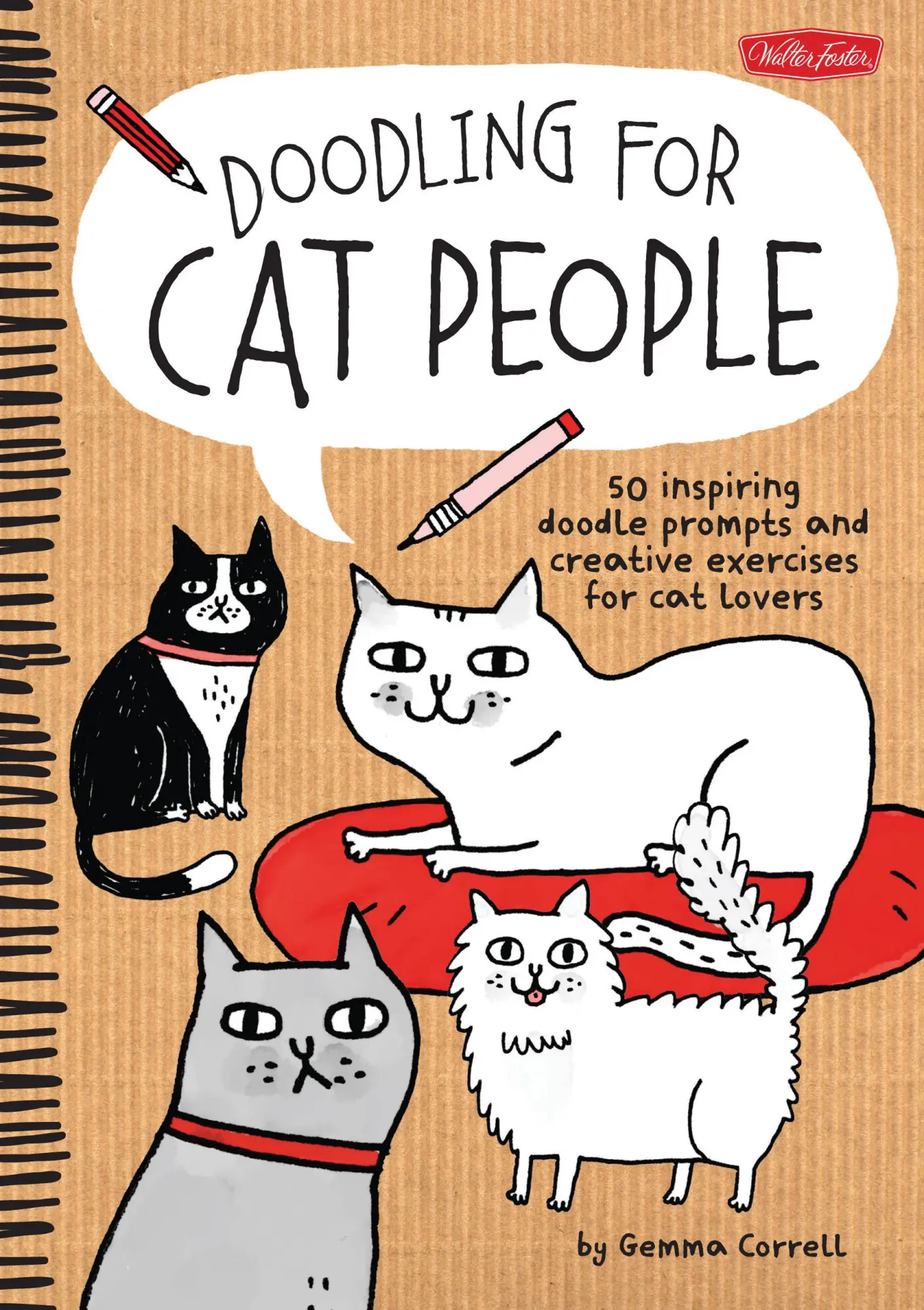 Cover: 9781600584572 | Doodling for Cat People | Gemma Correll | Taschenbuch | Englisch