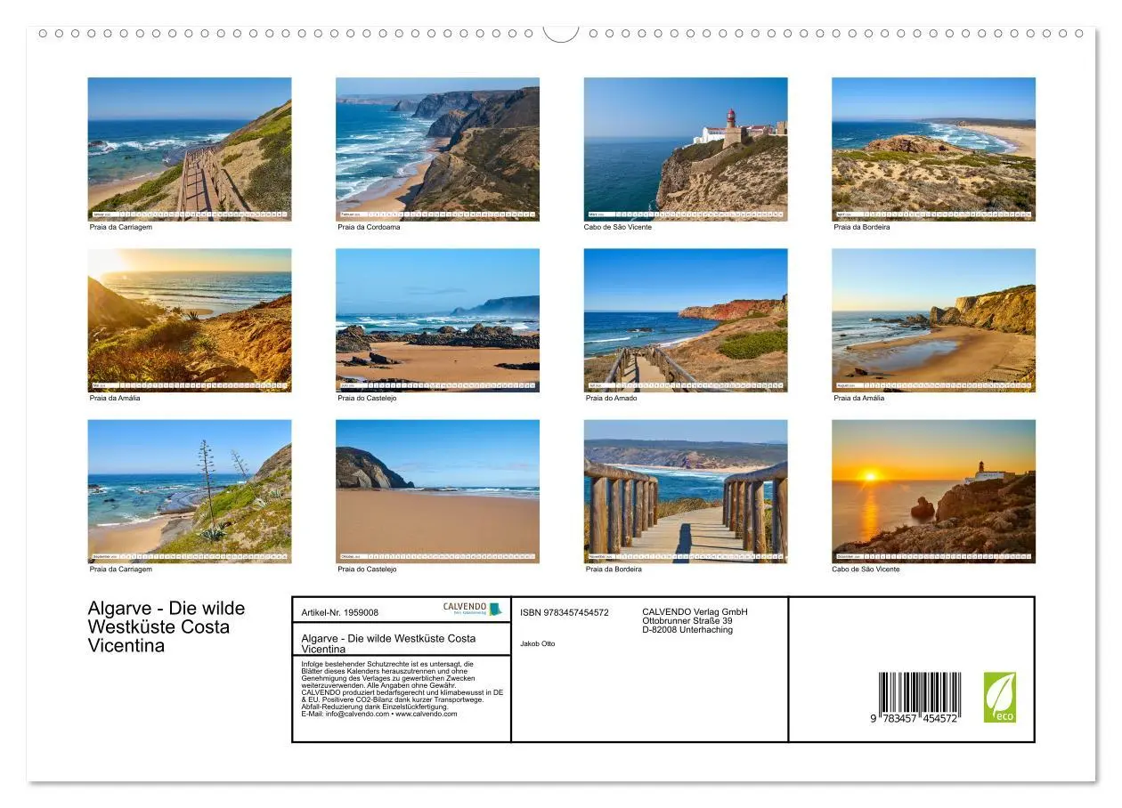 Bild: 9783457454572 | Algarve - Die wilde Westküste Costa Vicentina (hochwertiger Premium...