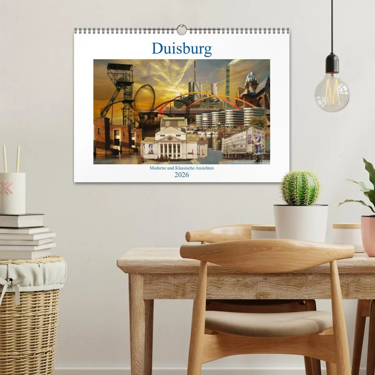 Bild: 9783457834572 | Duisburg. Moderne und Klassische Ansichten. (Wandkalender 2026 DIN...