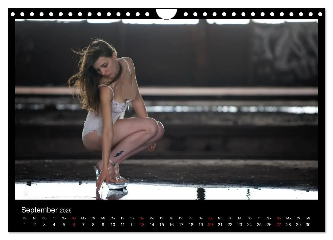 Bild: 9783516164572 | Outdoor Aktkalender 2026 (Wandkalender 2026 DIN A4 quer), CALVENDO...