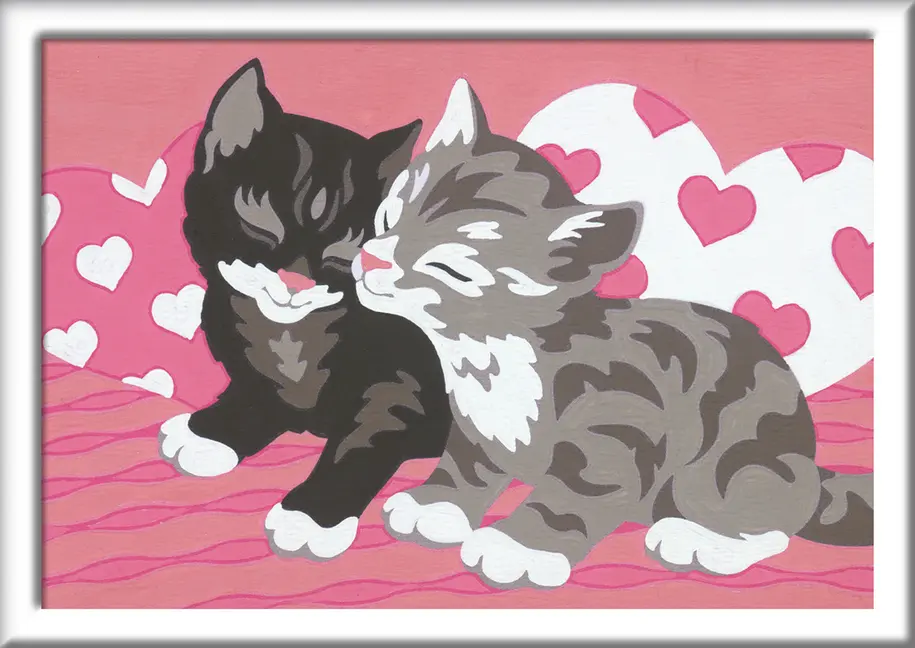 Bild: 4005556284672 | CreArt, Malen nach Zahlen Kinder - Kuschelkatzen | Deutsch | 2019
