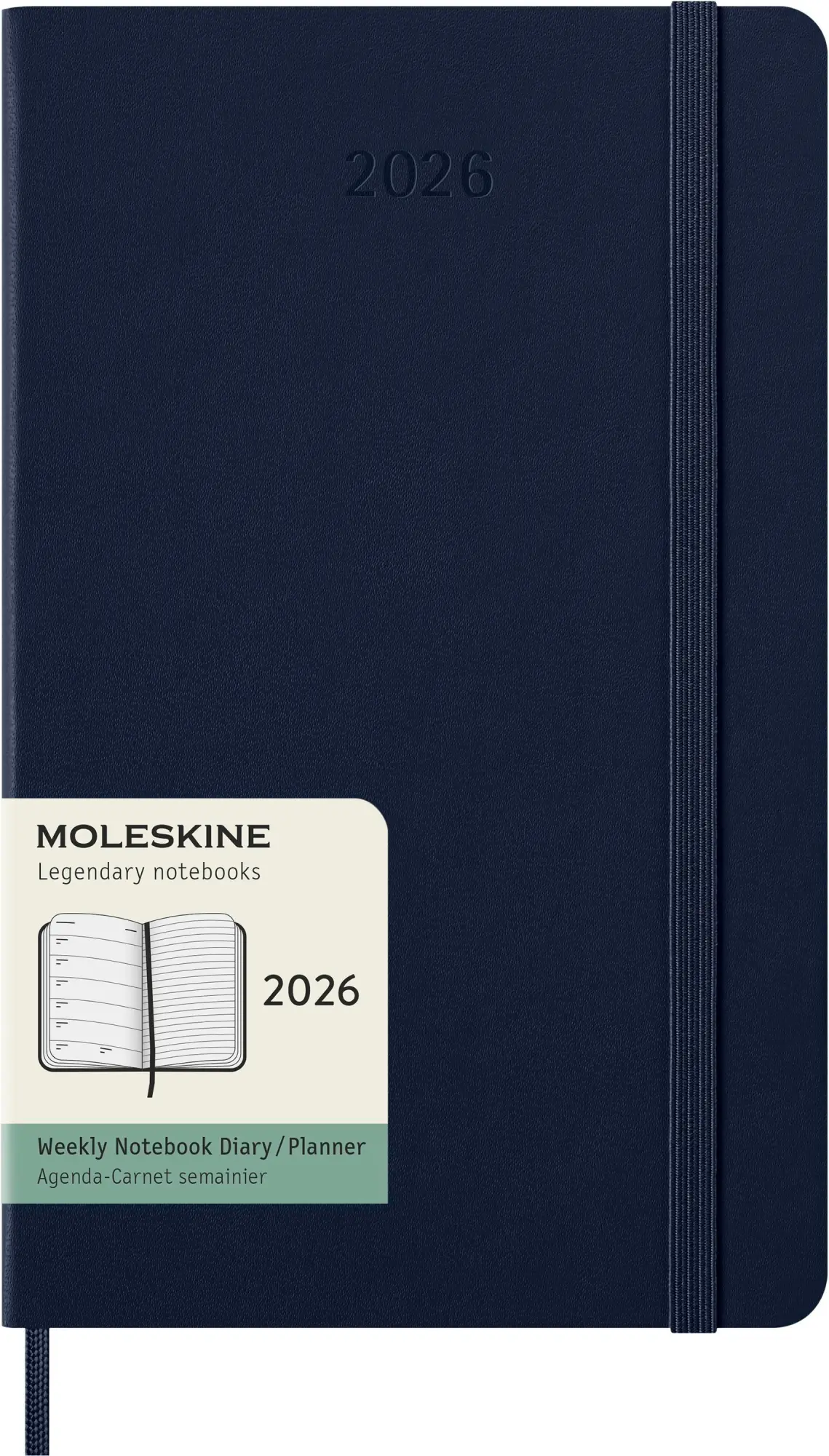 Bild: 8056999274672 | Moleskine 12 Monate Wochen Notizkalender 2026, Large/A5, 1 Wo = 1...