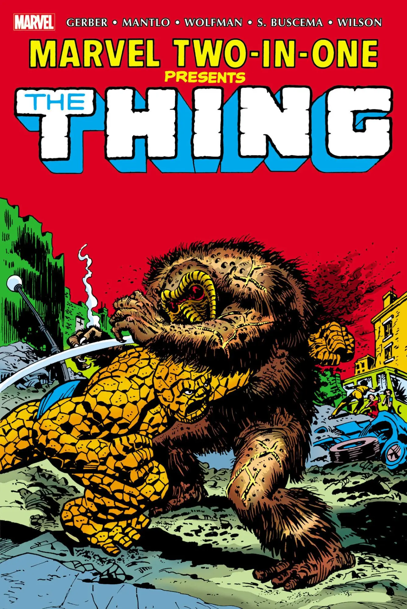 Cover: 9781302964672 | Marvel Two-In-One Omnibus Vol. 1 | Steve Gerber (u. a.) | Buch | 2025