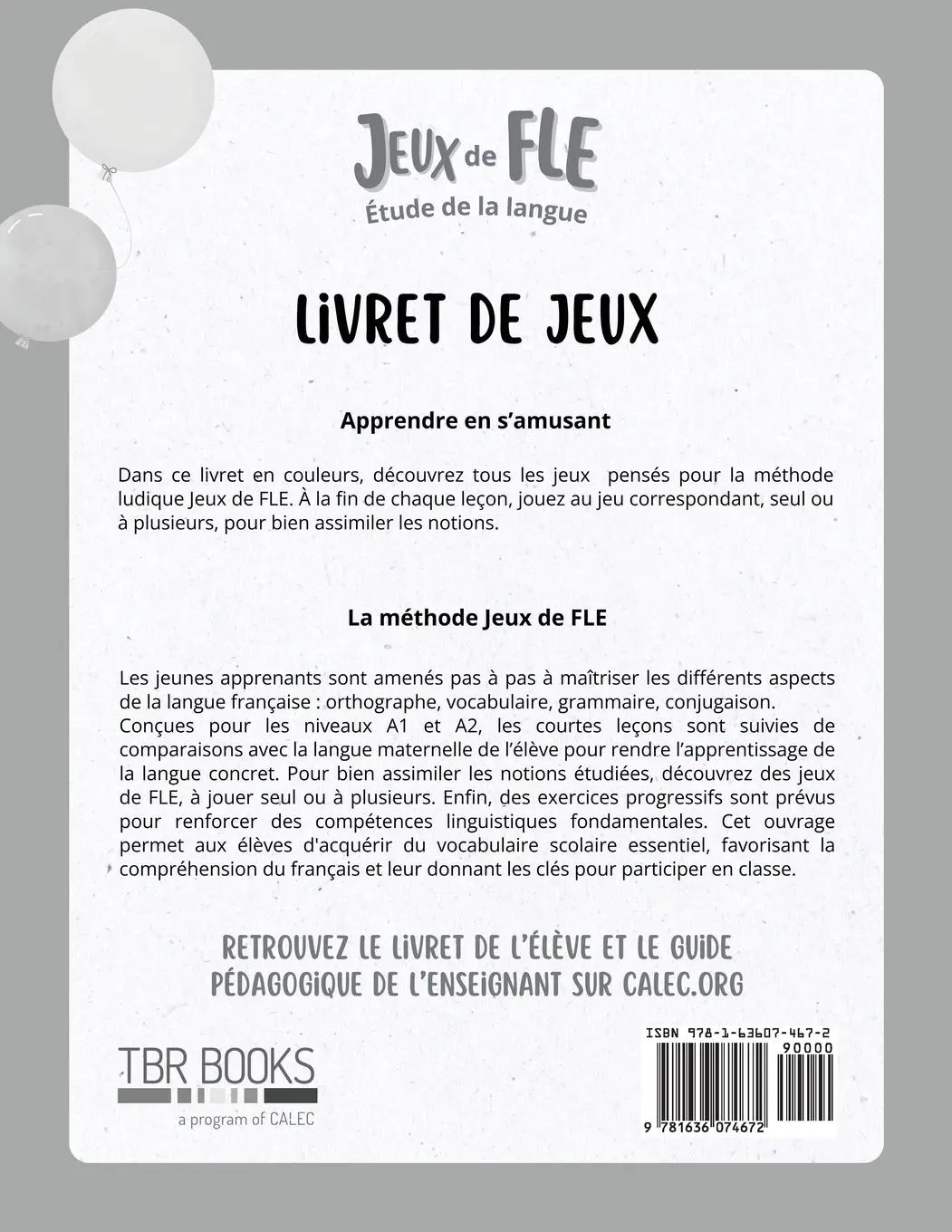 Rückseite: 9781636074672 | Jeux de FLE | Étude de la langue | Marie-Pierre Serra | Taschenbuch