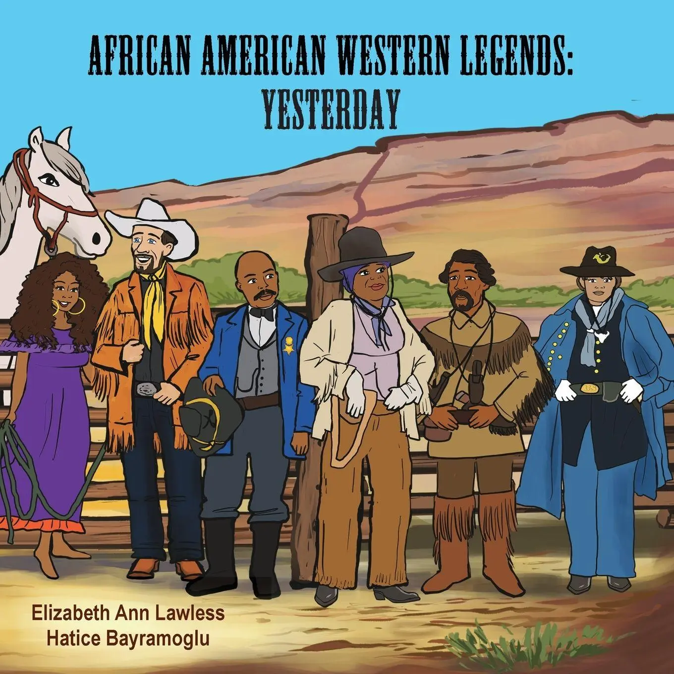 Cover: 9781892324672 | African American Western Legends | Yesterday | Elizabeth Ann Lawless