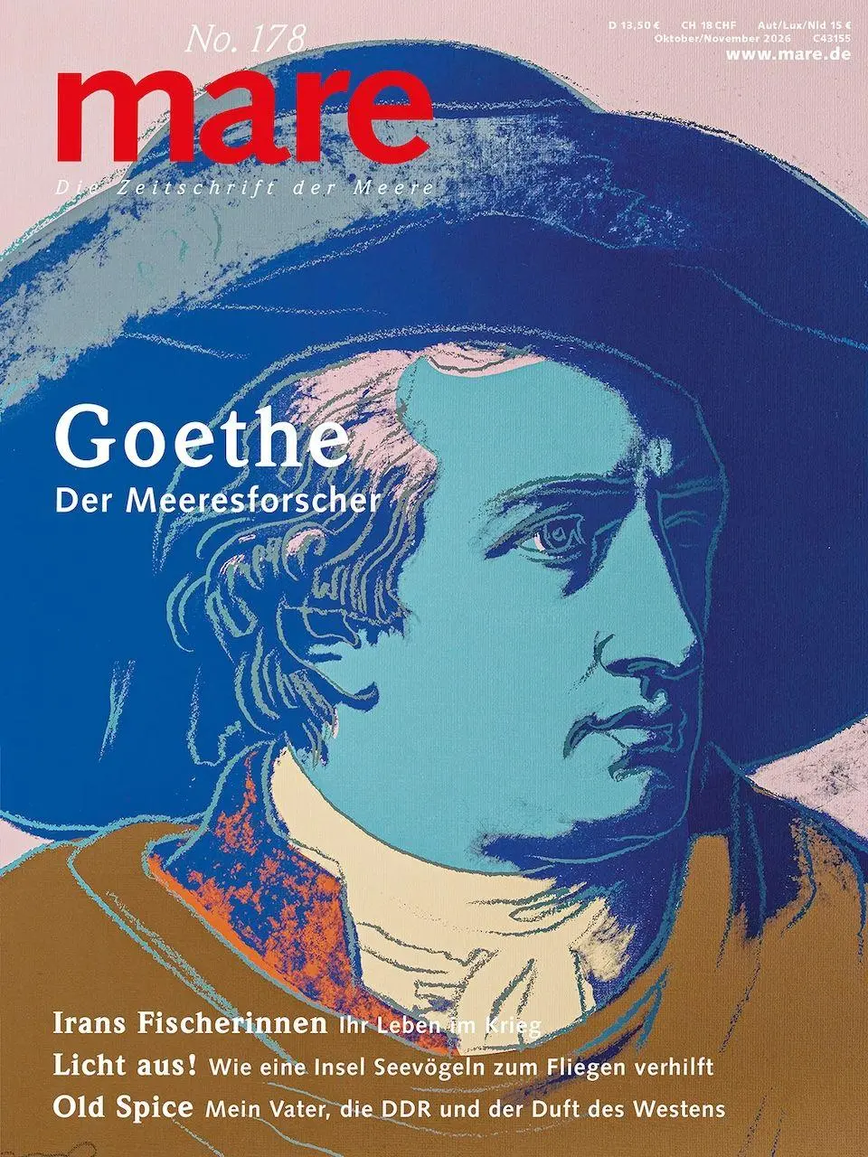 Cover: 9783866484672 | mare - Die Zeitschrift der Meere / No. 178 / Goethel | Buch | 130 S.