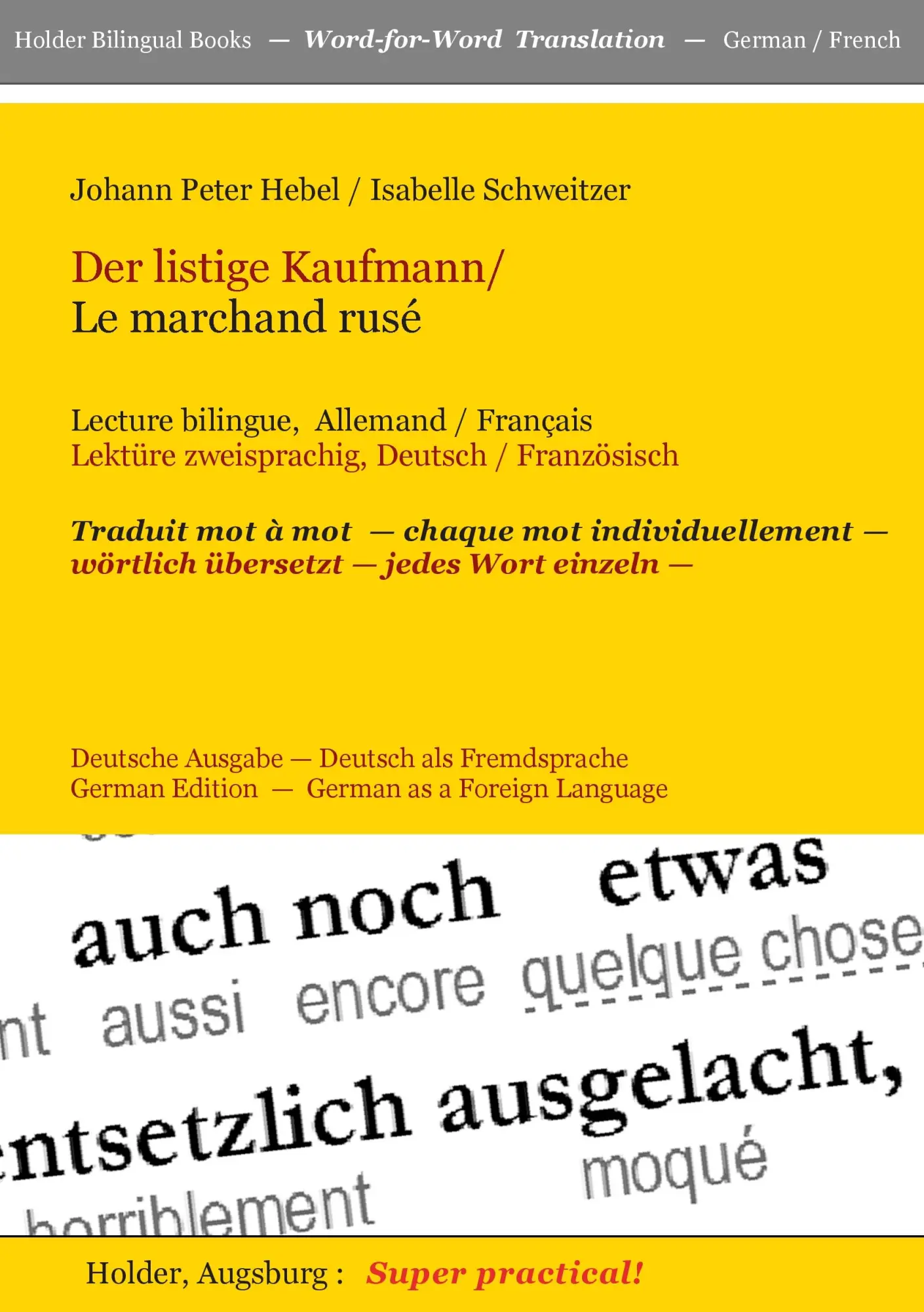 Cover: 9783943394672 | Der listige Kaufmann / Le marchand rusé | Johann Peter Hebel (u. a.)