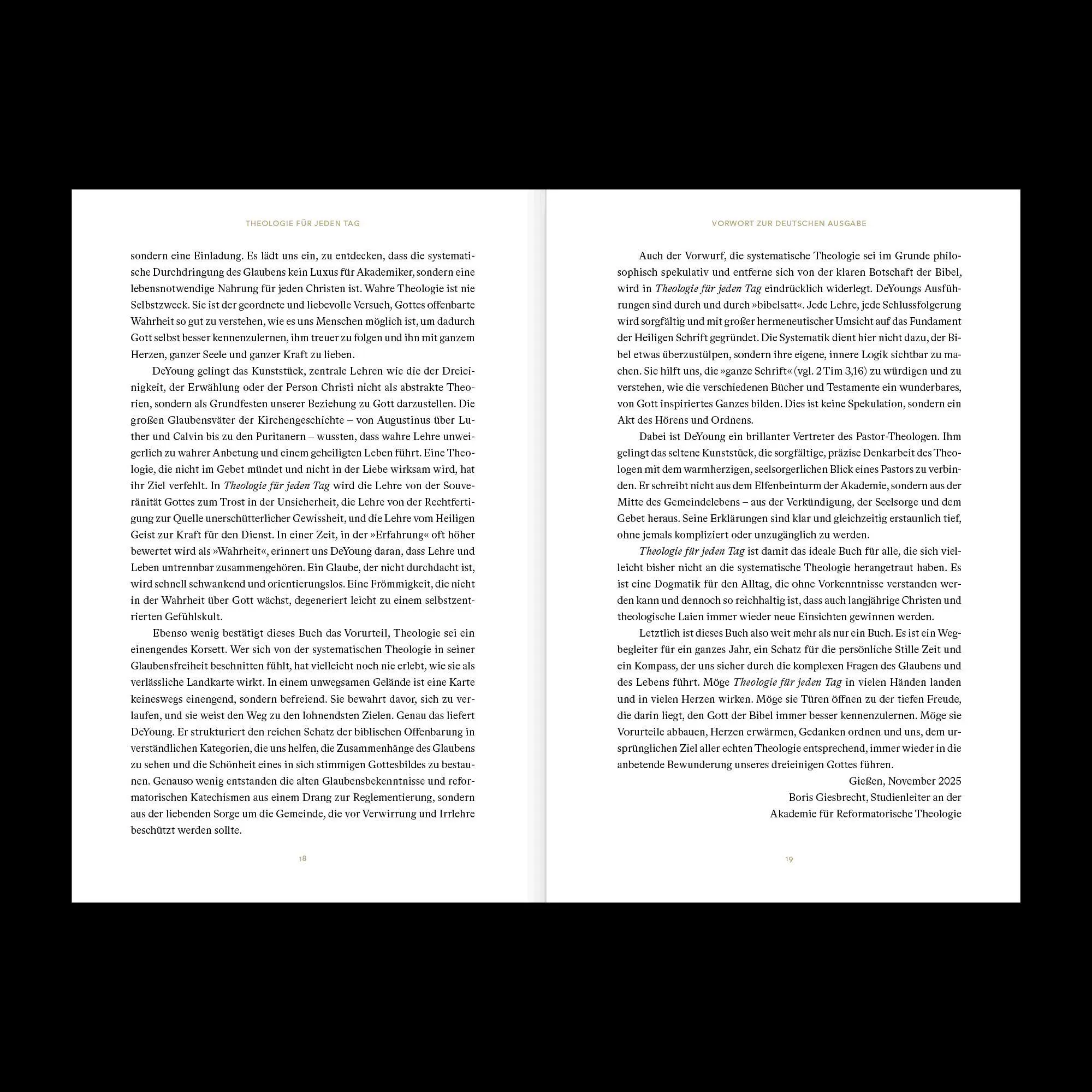 Bild: 9783986654672 | Theologie für jeden Tag | Andachten zur Systematischen Theologie