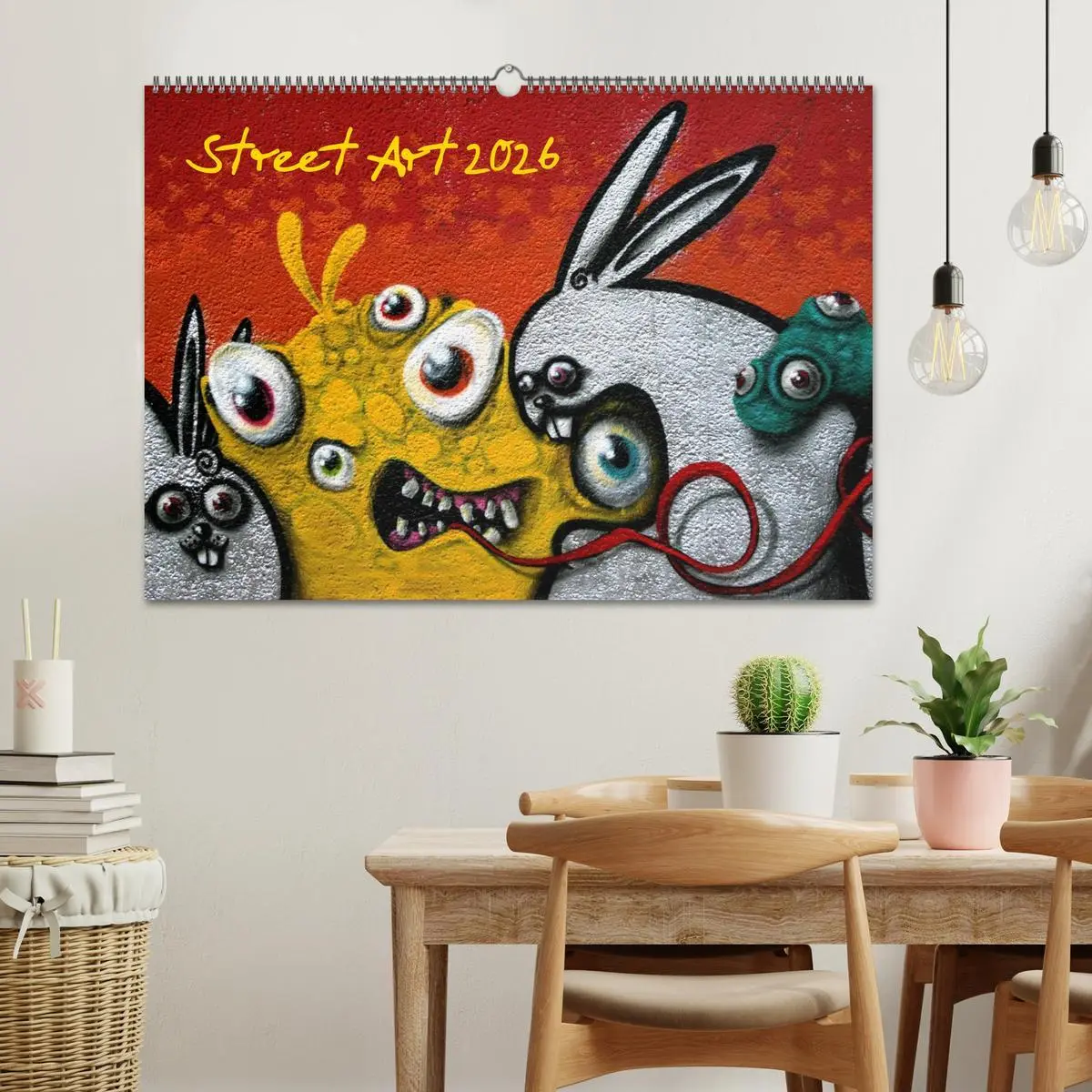 Bild: 9783516144772 | Street-Art 2026 / CH-Version (Wandkalender 2026 DIN A2 quer),...