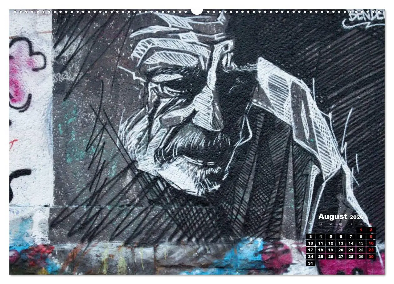 Bild: 9783516144772 | Street-Art 2026 / CH-Version (Wandkalender 2026 DIN A2 quer),...