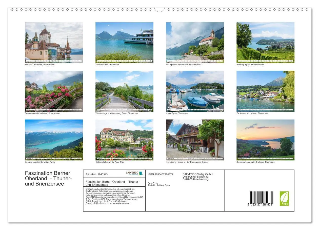 Bild: 9783457284872 | Faszination Berner Oberland - Thuner- und Brienzersee (hochwertiger...