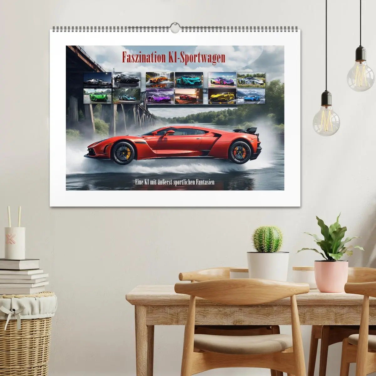 Bild: 9783457354872 | Faszination KI-Sportwagen (Wandkalender 2026 DIN A2 quer), CALVENDO...