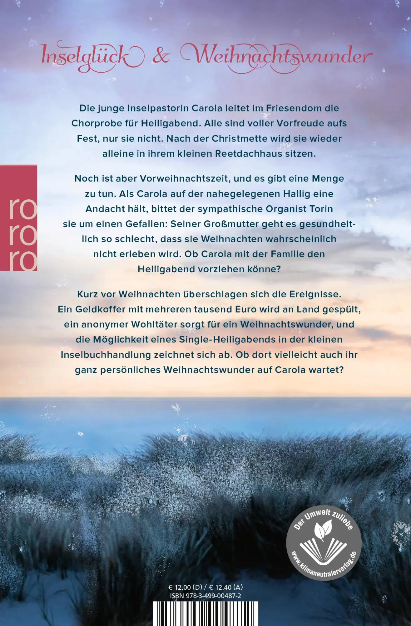 Rückseite: 9783499004872 | Das Inselweihnachtswunder | Janne Mommsen | Taschenbuch | 192 S.