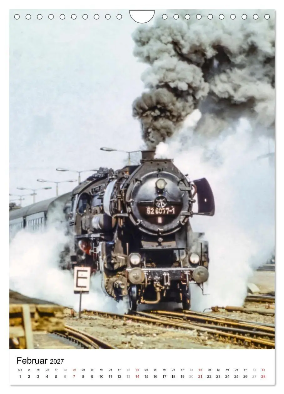 Bild: 9783569464872 | Deutsche Reichsbahn-Dampfzüge vor über 40 Jahren (Wandkalender 2027...