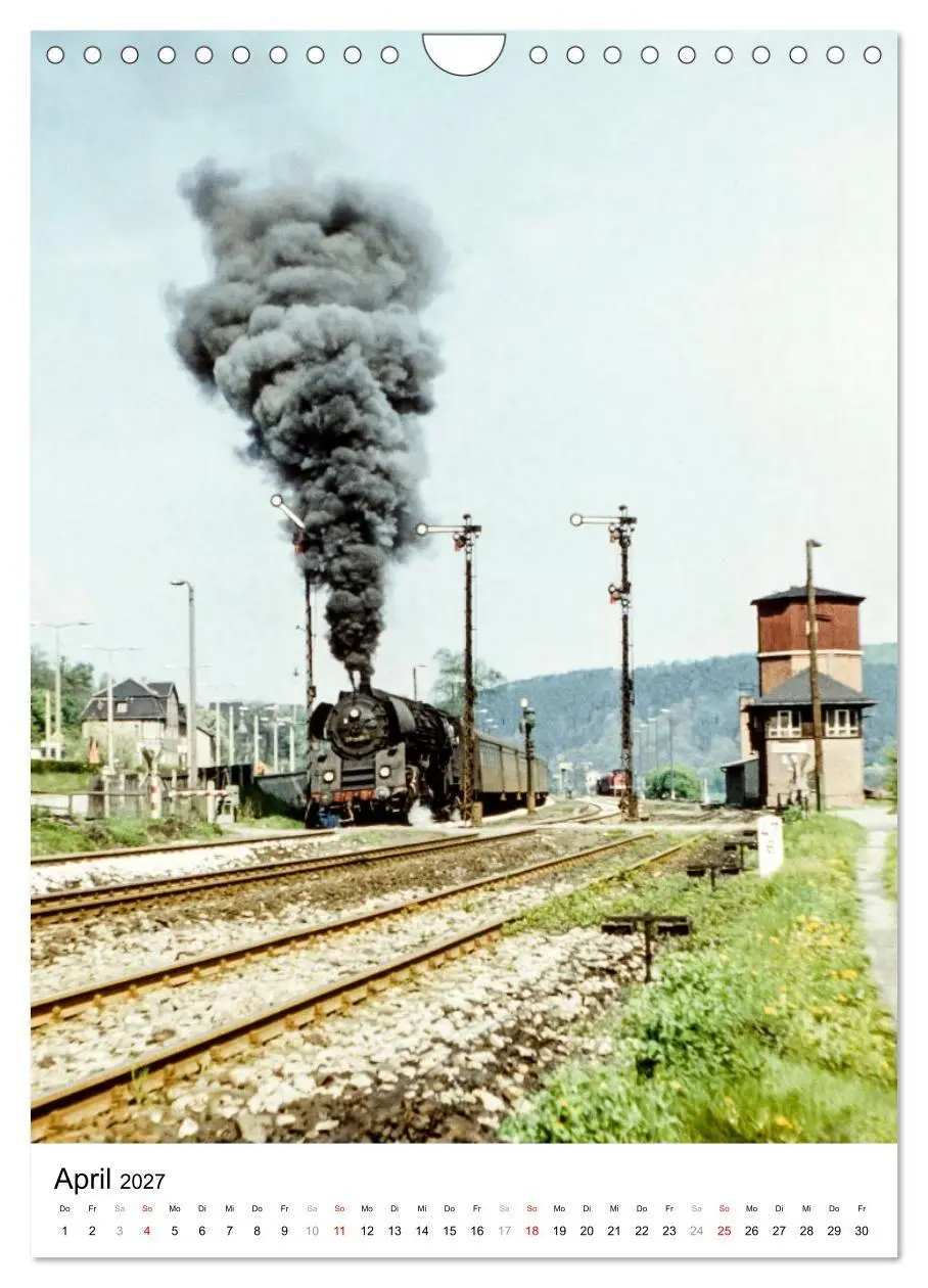 Bild: 9783569464872 | Deutsche Reichsbahn-Dampfzüge vor über 40 Jahren (Wandkalender 2027...