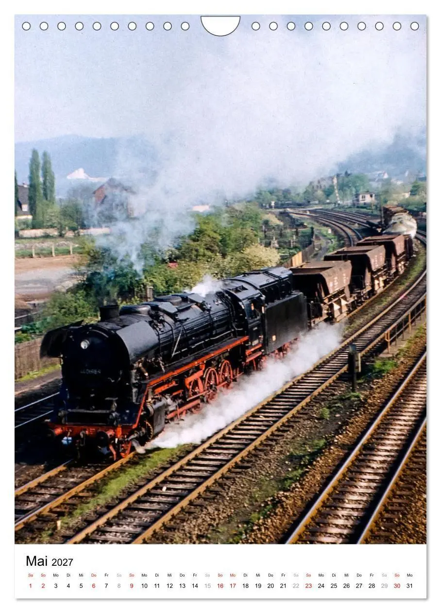Bild: 9783569464872 | Deutsche Reichsbahn-Dampfzüge vor über 40 Jahren (Wandkalender 2027...