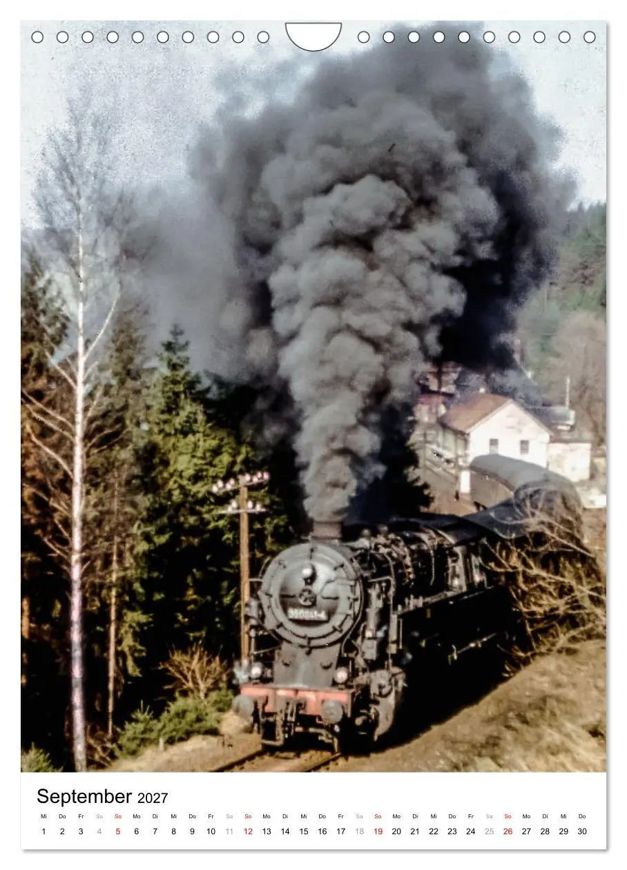 Bild: 9783569464872 | Deutsche Reichsbahn-Dampfzüge vor über 40 Jahren (Wandkalender 2027...