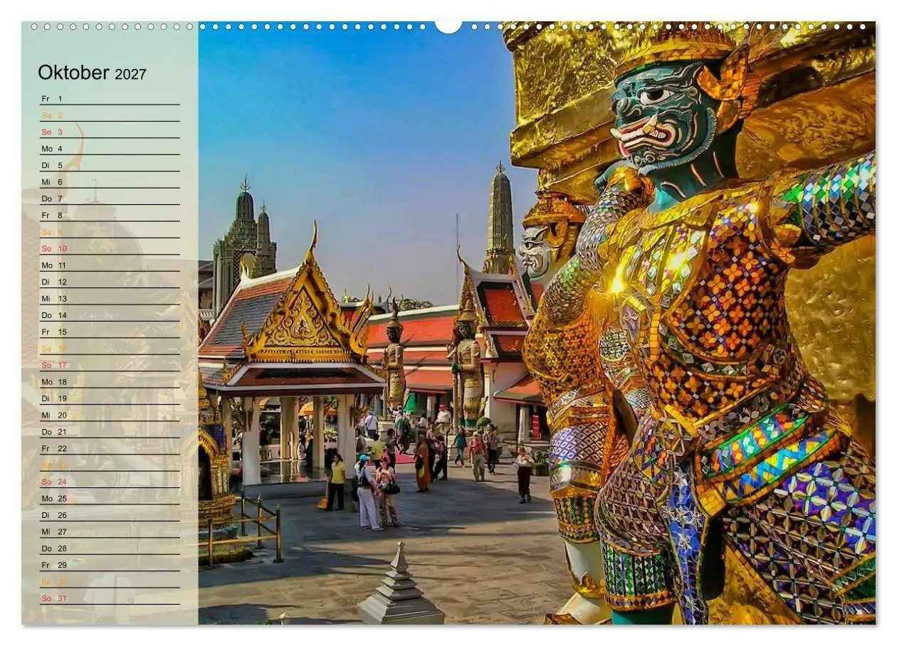Bild: 9783569914872 | Bangkok - Königreich Thailand (Wandkalender 2027 DIN A2 quer),...