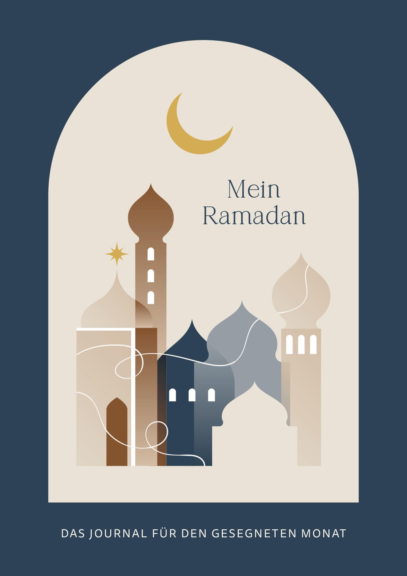 Cover: 9783960964872 | Mein Ramadan 2025 | Jennah Schott (u. a.) | Kalender | 160 S. | 2025