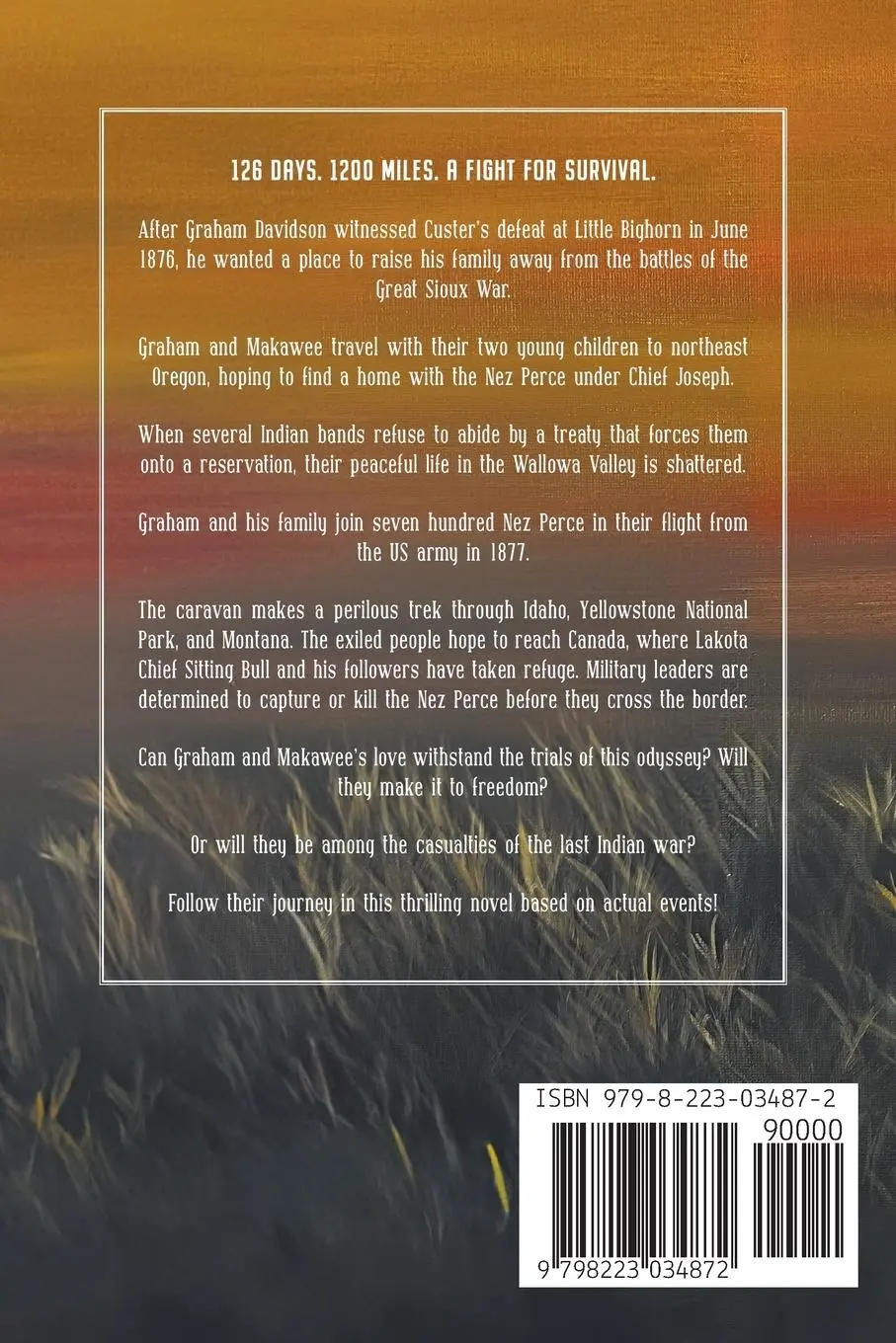Rückseite: 9798223034872 | Bitter Ground | D. A. Galloway | Taschenbuch | Frontier Traveler