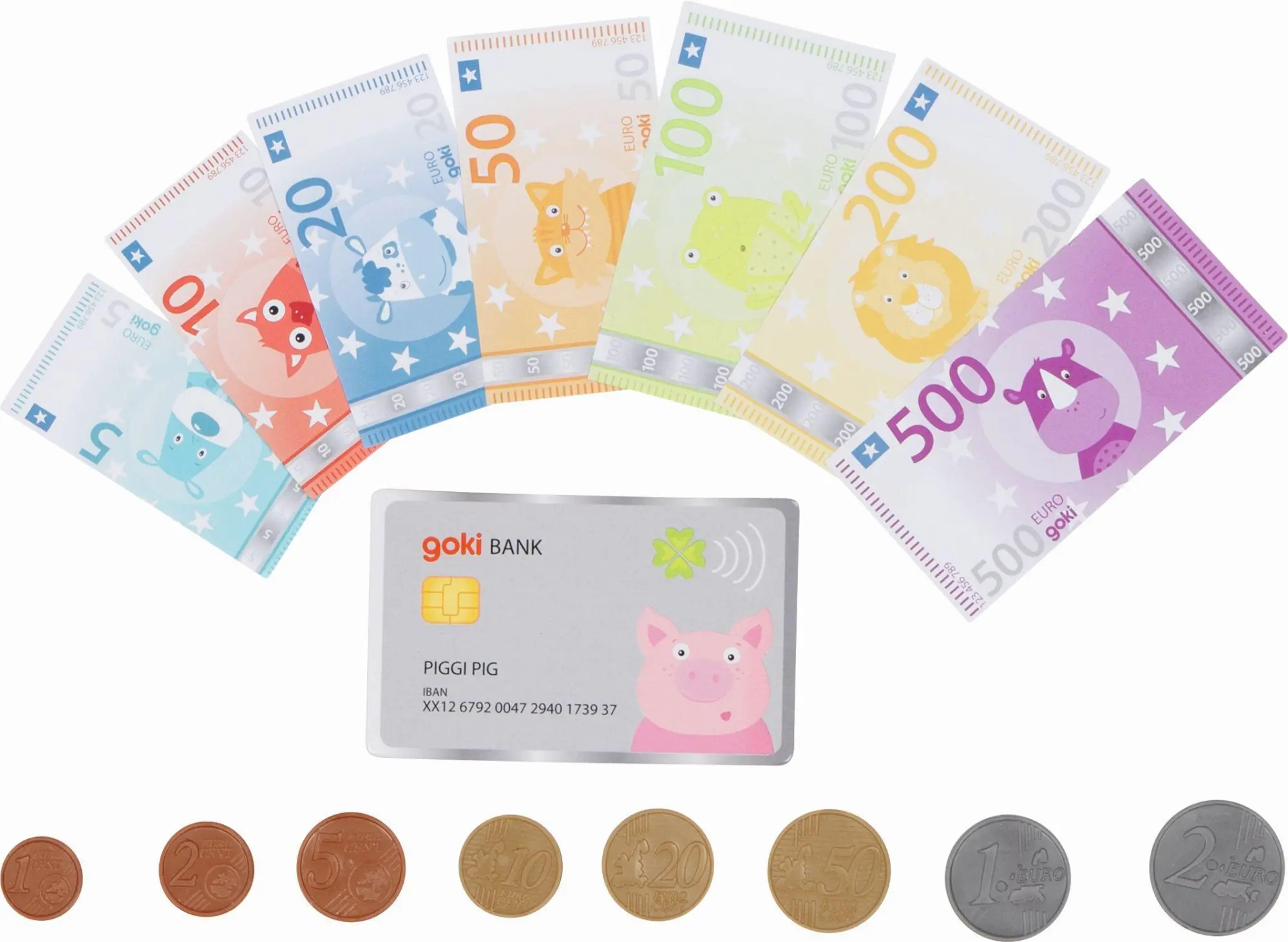 Cover: 4013594514972 | Spielgeld Tierische Taler, inkl. Kreditkarte | Spiel | 51497 | Deutsch