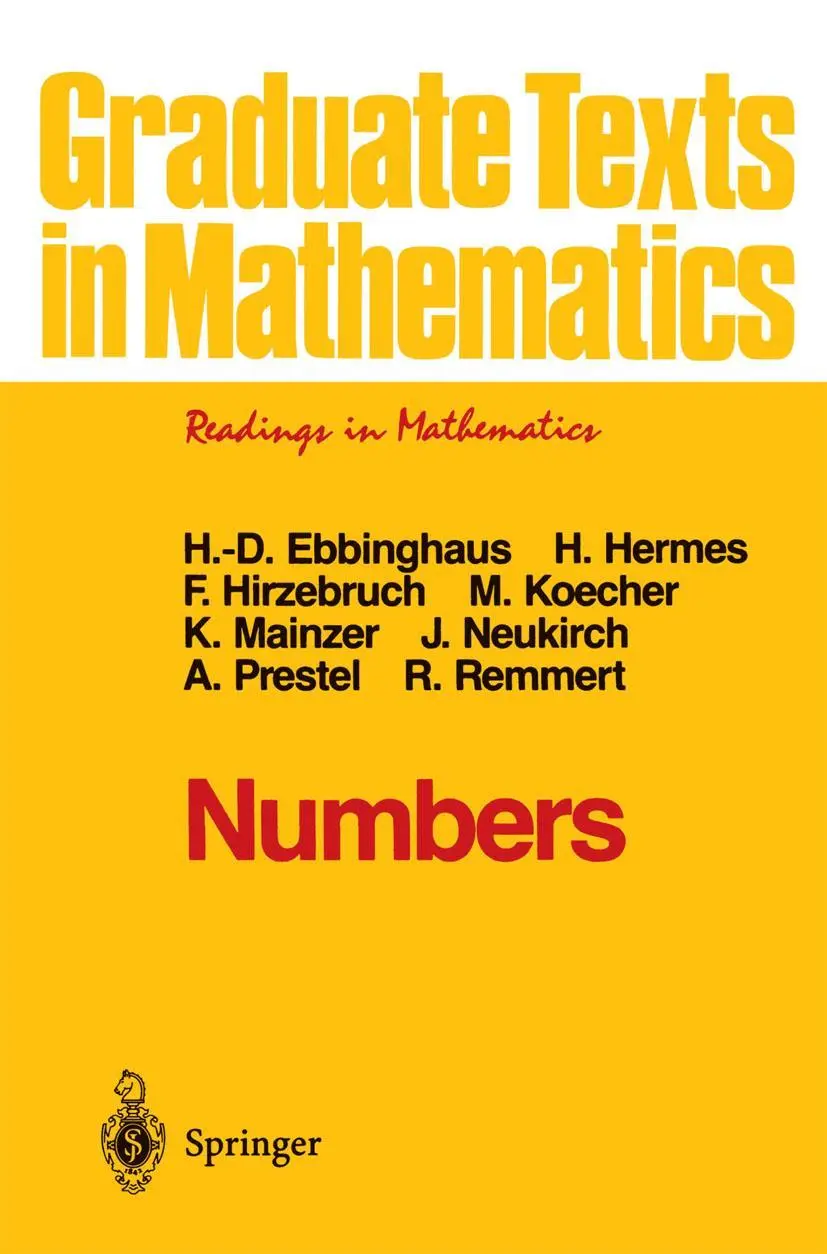 Cover: 9780387974972 | Numbers | Heinz-Dieter Ebbinghaus (u. a.) | Taschenbuch | xviii | 1990