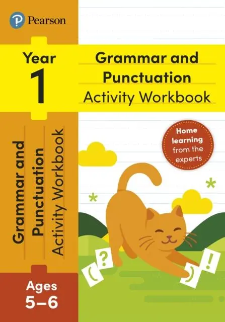 Cover: 9781292424972 | Pearson Learn at Home Grammar &amp; Punctuation Activity Workbook Year 1
