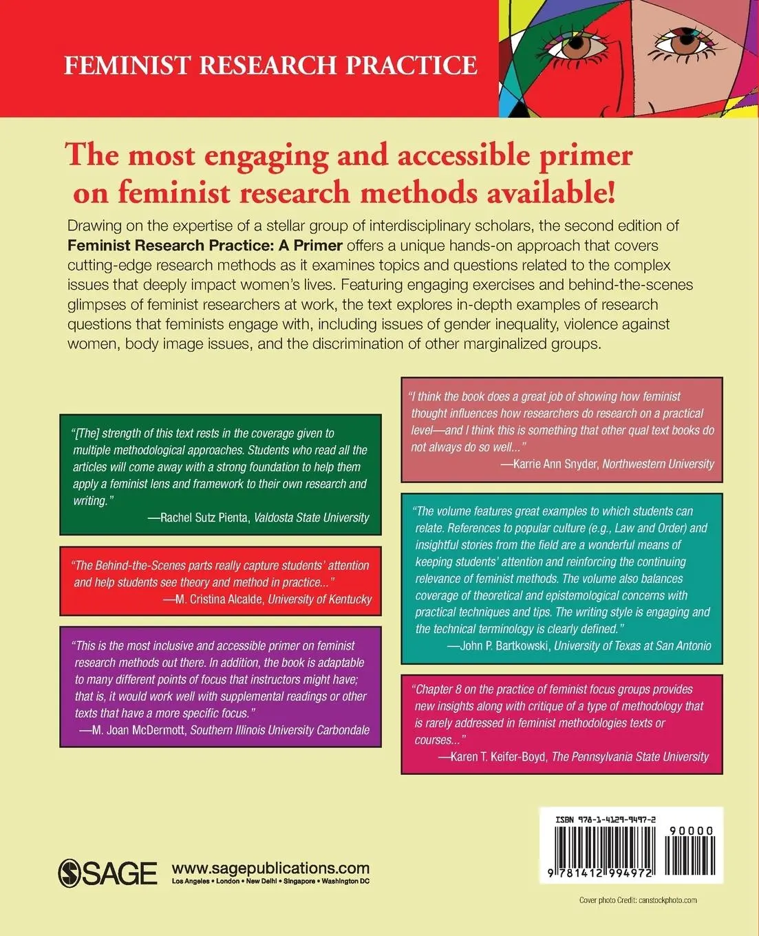Rückseite: 9781412994972 | Feminist Research Practice | A Primer | Sharlene Nagy Hesse-Biber