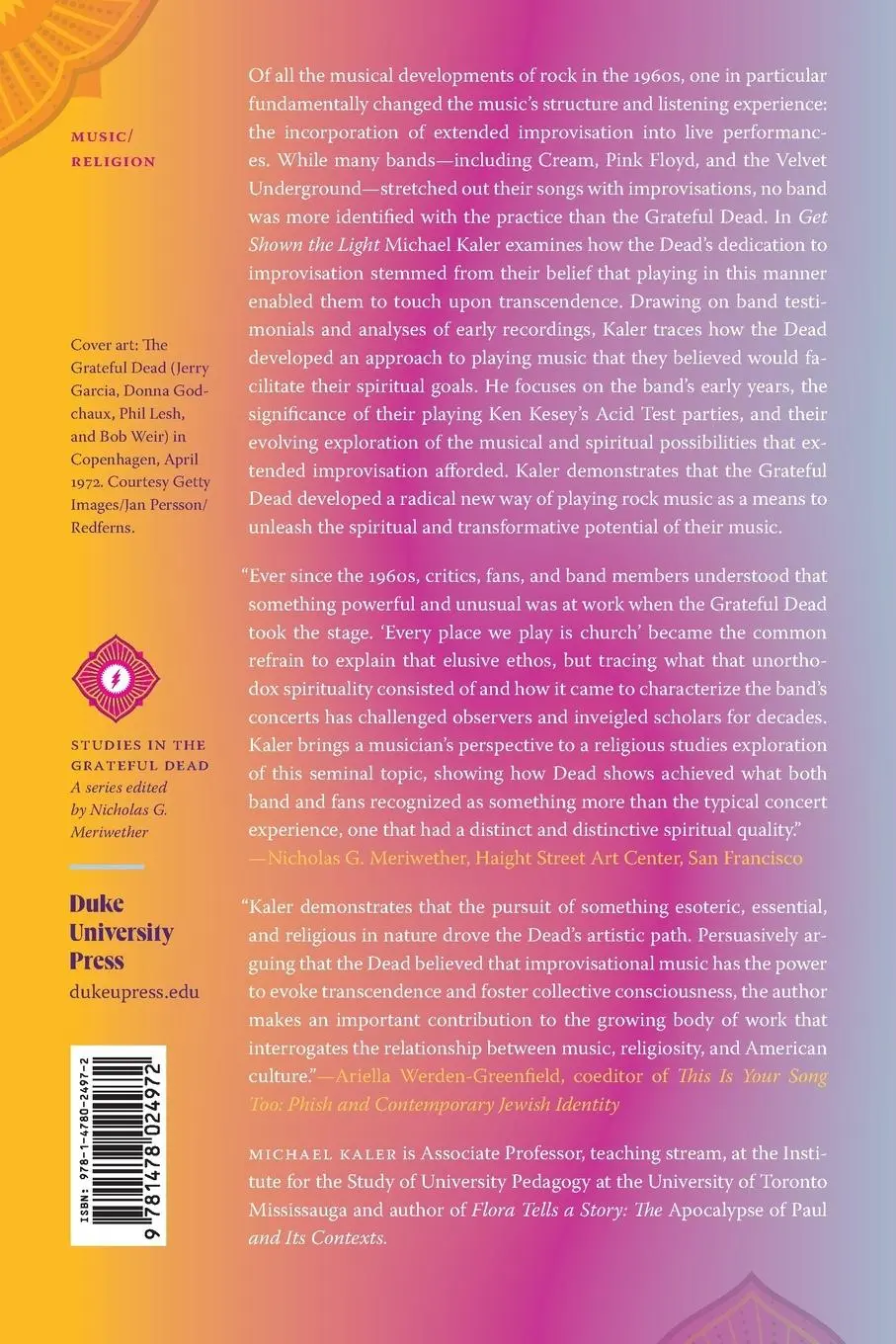 Rückseite: 9781478024972 | Get Shown the Light | Michael Kaler | Taschenbuch | Englisch | 2023
